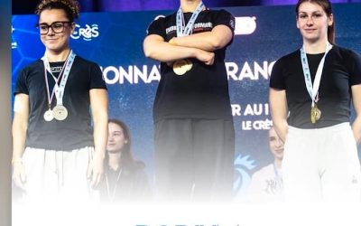LAURA DAVID TERMINE SUR LE PODIUM DU CHAMPIONNAT DE FRANCE